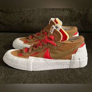 Nike Blazer Low x Sacai - British Tan Men's Size  7.5 DD1877-200